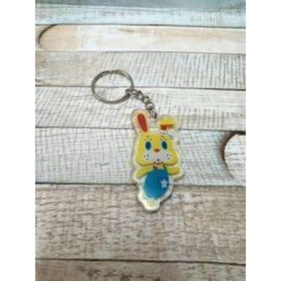 New Animal Crossing Keychain 6Pc Tom Nook Rover Lottie Stitches KK Slider Zipper - Picture 7 of 10
